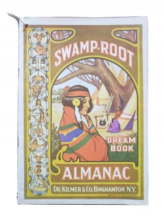 1936 Swamp - Root Almanac: Dream Book,  Weather Predictions,  Horoscopes,  Medicine
