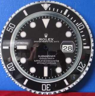Pam Etc Clock Advertising Face Submariner Dial