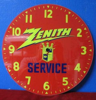 Pam Etc Clock Advertising Face Zenith Service