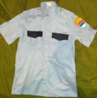 Serbia Yugoslavia Milita Shirt Short Sleeve Size 40