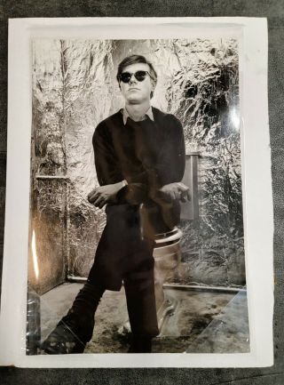 Type 1 Photo Of Andy Warhol At The Factory