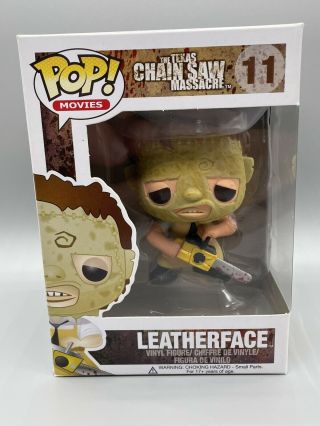 Funko Pop Movies 11 Leatherface The Texas Chainsaw Massacre Vaulted W/ Case
