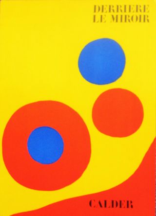Alexander Calder - Derriere Le Miroir Cover 201 - Lithograph - 1973