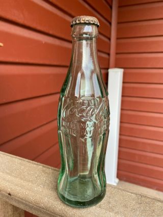 Coca - Cola 6 Oz.  Hobble - Skirt Christmas Bottle 1925 Chattanooga Tennessee