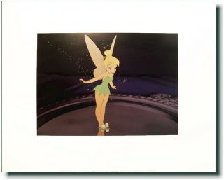 Disney Tinker Bell Peter Art Print 11x14 Frame - Less Mirror Measuring Her Hips