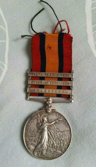 D601.  Queen Victoria South Africa Boer War Medal - 78 Trp.  Burch,  Menne 