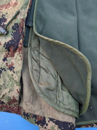 SERBIA Army Military M10 Digital Camouflage Winter Jacket Parka size 174/54 2