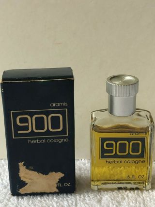 Aramis 900 Herbal Cologne.  5 Fl.  Oz 90 Full