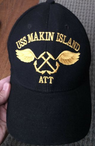Uss Makin Island Att Hat Adjustable Needs Cleaning