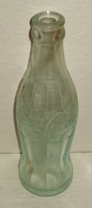 1915 Coca - Cola Coke " S " Bottle - Waxahachie,  Tx