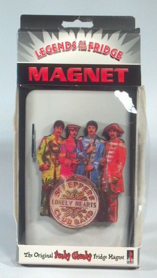 Beatles Sgt Peppers Lonely Hearts Club Band 4.  5 " Magnet Legends Of The Fridge