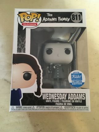 Funko Pop Television Addams Family Wednesday Addams Funko Exclusive