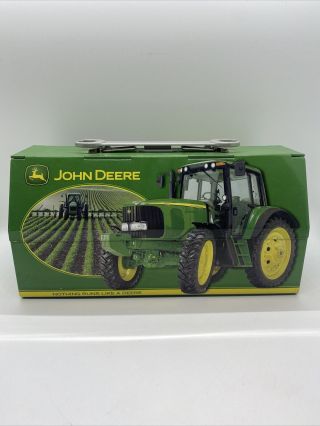 John Deere Tractor Small Metal Lunch Or Tool Box The Tin Box Company