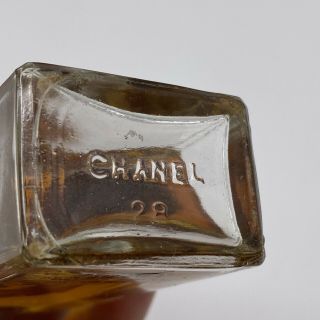 Vintage Chanel No 5 Eau De Cologne 2 Oz Bottle 2/3 Full 3