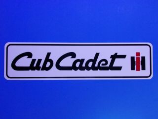CUB CADET International Harvester IH Signs,  Street sign Lawn Tractor CUB CADET 2