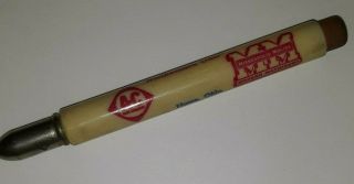 Bullet Pencil Minneapolis Moline Allis Chalmers Hume Ohio