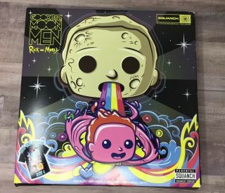 Funko Sdcc 2018 Goodbye Moonmen Rick And Morty Vinyl Size Large Open Box B04