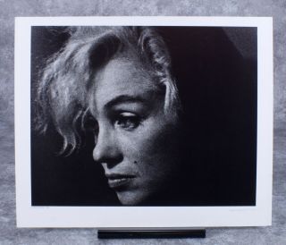 Arnold Newman Ilford Galerie Portfolio Print Marilyn Monroe 1962 Printed Later