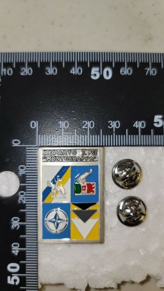 K3212 2000s Nato Unit Badge Pshway Unit Reparto Montegrappa L2b