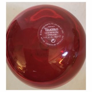 DKNY Be Delicious RED Eau De Parfum Spray - 3.  4 Oz - 55 - 60 Full (R994) 3
