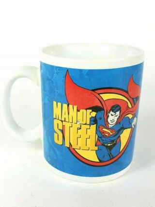 Superman Man Of Steel Dc Comics Coffee Mug Cup