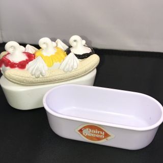 Dq Dairy Queen Banana Split Ice Cream Sundae And Boat Pretend Play Food Toy