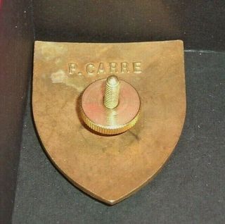 1964 IVORY COAST FIRST NOC OLYMPIC BADGE PIN TOKYO 3