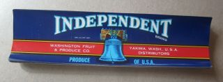 Of 100 Old Vintage - Independent - Labels - Liberty Bell - Wash.