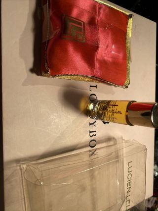 Vintage Tailspin By Lucien Lelong 0.  13? Fl Oz Perfume Paris