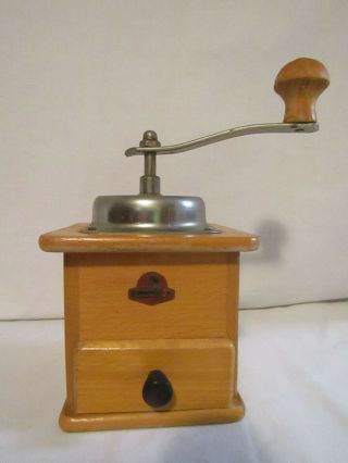 Zassenhaus Vintage Coffee Grinder - Made In Western Germany - Red Lion - Neat