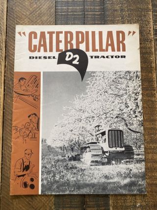 Caterpillar D2 Diesel Tractor Brochure