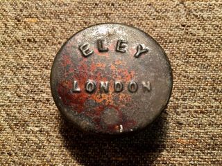 Eley London Percussion Cap Tin For Pistol American Civil War Colt Circa 1860