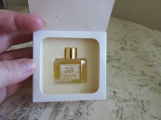 Eau De Joy Jean Patou Miniature Perfume Bottle