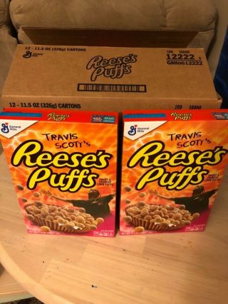 Travis Scott Limited Edition Reese’s Puffs Cereal