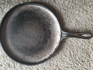 Vintage 10 Inch Cast Iron Grilling Pan