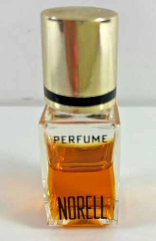 Vintage Norell Perfume Mini Bottle 1/8 Fl Oz 50 Full