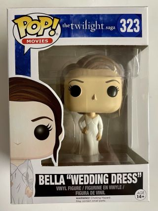 Funko Pop Movies Bella Swan (wedding Dress) 323 The Twilight Saga 2016 Vaulted