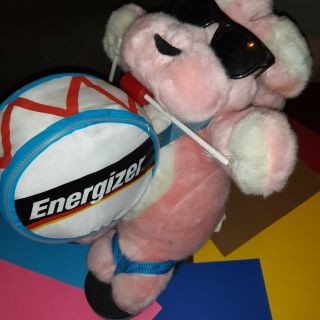 Big Large 23 " Energizer Battery Pink Plush Stuffed Bunny Rabbit Toy