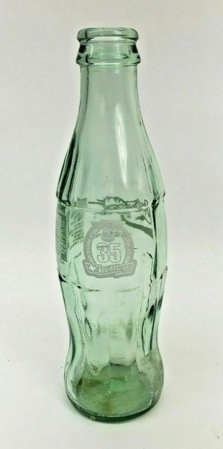 Coca - Cola Dallas Texans Kansas City Chiefs 35 Anniversar Afl Afc Coke Bottle Nfl