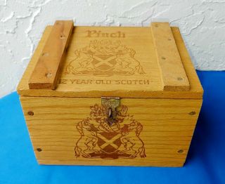 Haig & Haig Pinch 12 Year Old Scotch Wood Gift Box