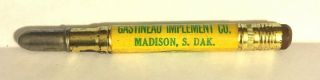 Vintage John Deere Bullet Pencil Madison South Dakota Gastineau Implement