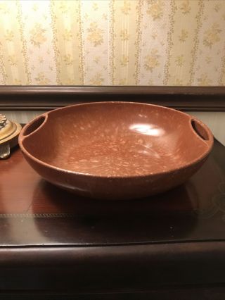 Vintage Aztec Melmac Bowl With Handles Melamine Usa