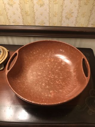 Vintage Aztec Melmac Bowl with Handles Melamine USA 2