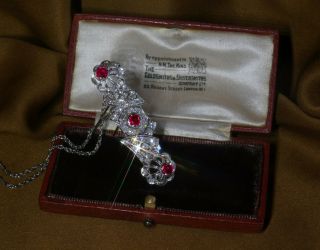 Gia Ruby Diamond Burma Platinum 18k Pendant No Heat Certified Vintage Necklace