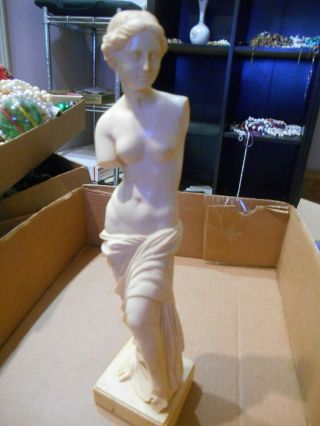 Venus De Milo Statue Classic Figure Sculptor A Santini Italy 11”