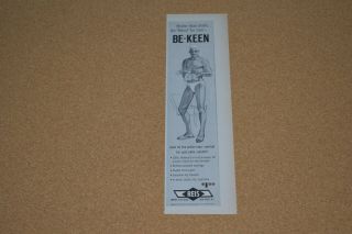1959 Print Ad Vintage Be - Keen Reis Underwear Bikini Men Briefs Active Man Style