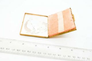 VINTAGE ESTATE MOTHER OF PEARL MIRROR MAKE - UP COMPACT 2