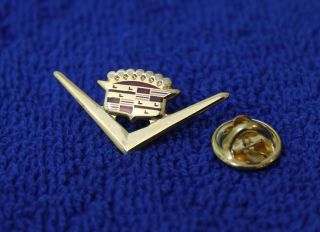 1952 Cadillac Crest Pin Hat Lapel Emblem Accessory Badge Logo Grille