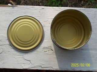 MY MARYLAND BRAND 1 LB CRAB MEAT TIN w/ Lid CAN NOT OYSTER Crisfield MD 3