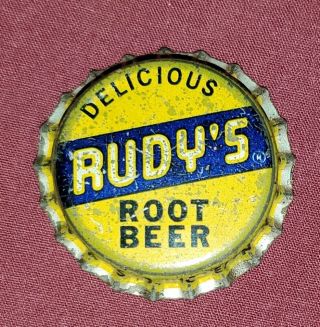 Vtg Vigor Beverages Rudy 